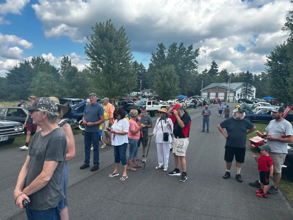 Cars and spectators gathered on the show field at Freddie's Cruise-In 2023.